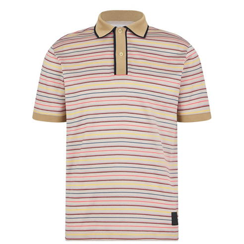 PAUL SMITH - Stripe Polo Shirt