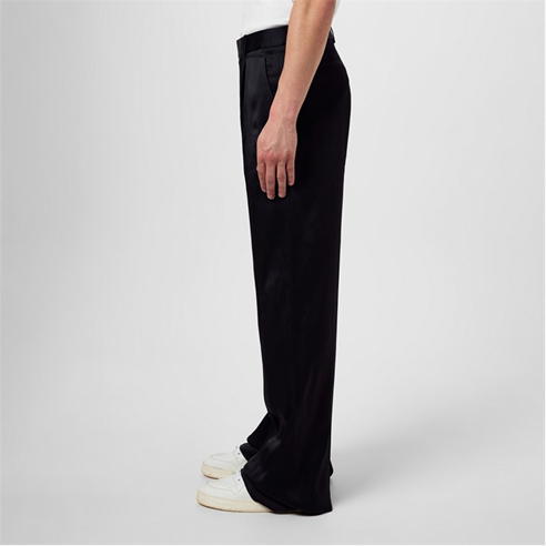 SAINT LAURENT - Silk Pantalone Trousers