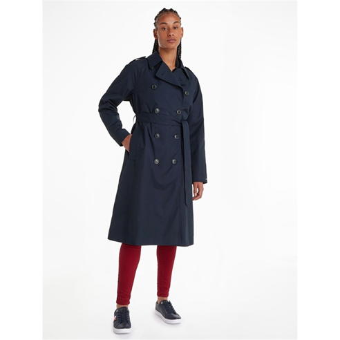 Tommy Hilfiger - COTTON BLEND DB TRENCH