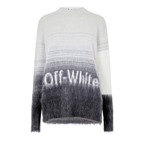 OFF WHITE - Degradé Mohair Sweatshirt