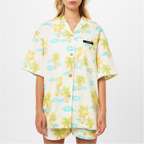 PALM ANGELS - Neon Graphic Shirt