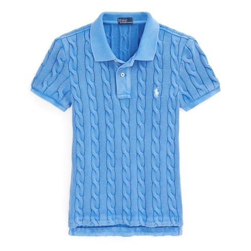 POLO RALPH LAUREN - Cable Polo Shirt
