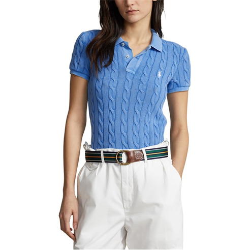 POLO RALPH LAUREN - Cable Polo Shirt