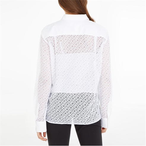 Tommy Hilfiger - AMD LACE RLXD FLEUR SHIRT