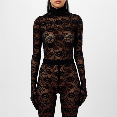 SAINT LAURENT - Saint LACE TOP Ld41