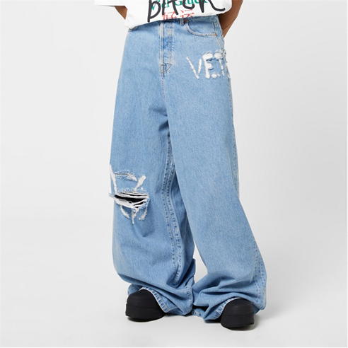 VETEMENTS - Vete Logo Jeans Sn34