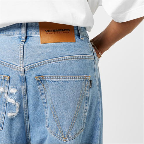 VETEMENTS - Vete Logo Jeans Sn34