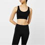 Black - PANGAIA - Womens Activewear Sports Bra 2.0