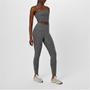 Black White - BEYOND YOGA - Racer Crop Top