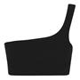 Darkest Night - BEYOND YOGA - One Shoulder Cropped Tank