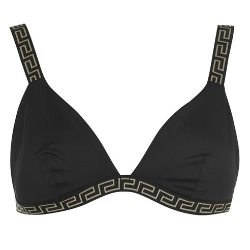 VERSACE ICON - Versace Tape Bikini Top