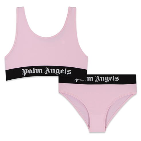 PALM ANGELS - Logo Tape Bikini Set Junior Girls