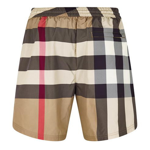 BURBERRY - Big Check Swim Shorts
