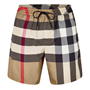 Arc Beige A7028 - BURBERRY - Big Check Swim Shorts