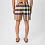 Arc Beige A7028 - BURBERRY - Big Check Swim Shorts