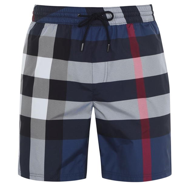 burberry swim shorts blue