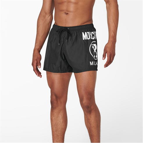 MOSCHINO - Question Mark Swim Shorts