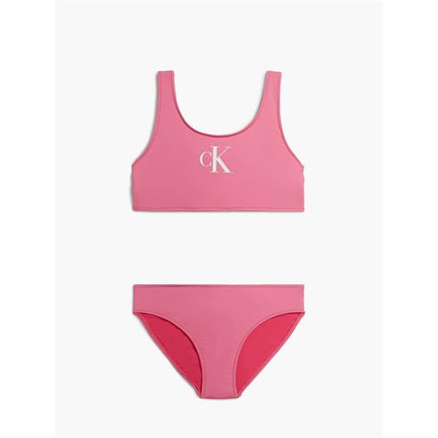 Calvin Klein - Girls Monogram Bralette Bikini Set