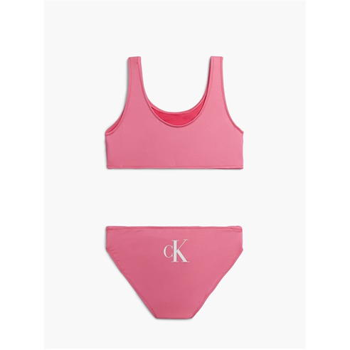 Calvin Klein - Girls Monogram Bralette Bikini Set