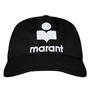 Black/Ecru BKEC - MARANT ETOILE - Tyrony Logo Cap