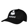 Black/Ecru BKEC - MARANT ETOILE - Tyrony Logo Cap