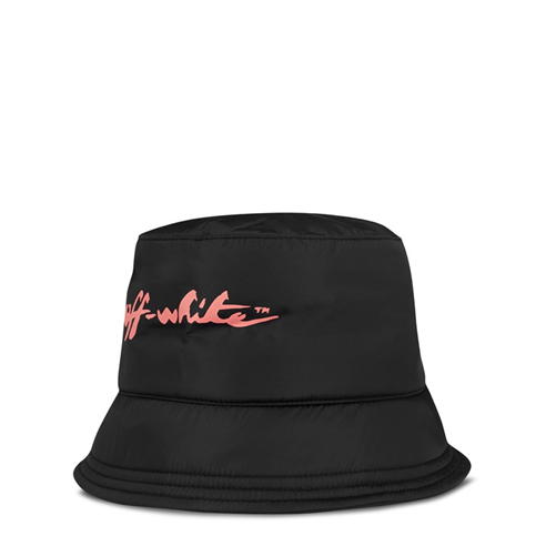OFF WHITE - Script Print Bucket Hat