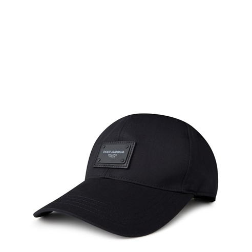 DOLCE AND GABBANA - Plaque Logo Cap