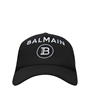 Noir/Blanc - BALMAIN - Logo Baseball Cap