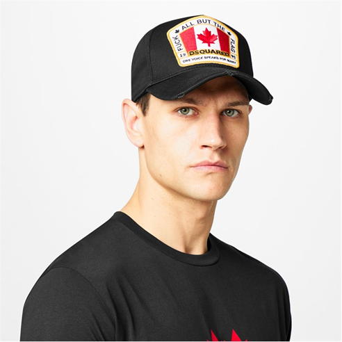 DSQUARED2 - Flag Logo Cap