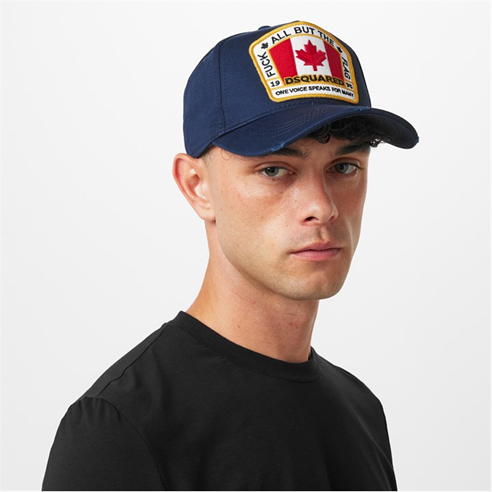 DSQUARED2 - Flag Logo Cap