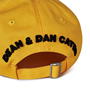 Yellow SMU 7047 - DSQUARED2 - Logo Baseball Cap