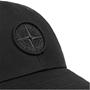 Black V0029 - STONE ISLAND - Junior Logo Badge Cap