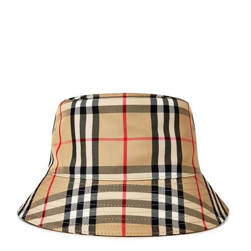 BURBERRY - Check Bucket Hat