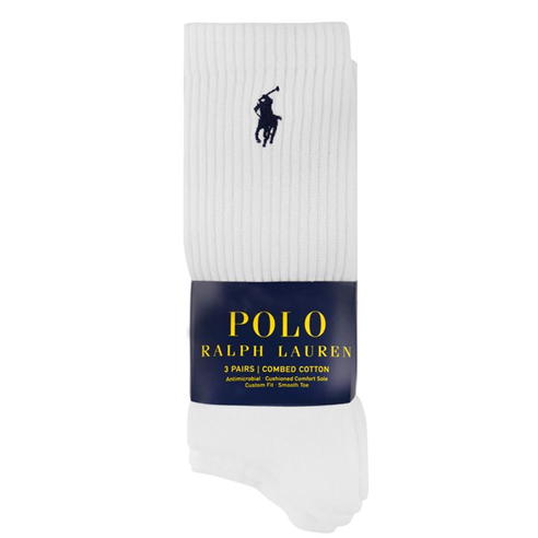 Polo Ralph Lauren - Three Pack Crew Socks