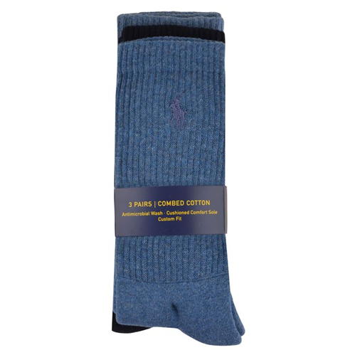 Polo Ralph Lauren - Three Pack Crew Socks