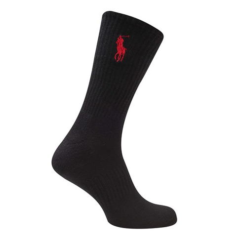 Polo Ralph Lauren - Polo Ralph Lauren 3 Pack Big Polo Pony Crew Sock