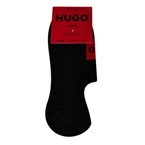 Hugo - 2 Pack Label Low Cut Socks