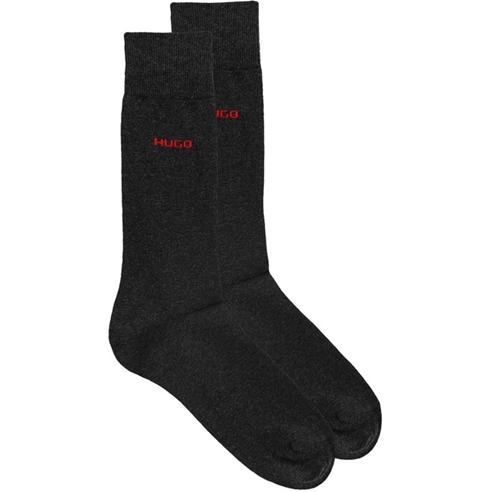 Hugo - 2 Pack Small Logo Crew Socks