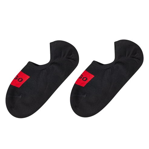 HUGO - 2 Pack Invisible Logo Detail Socks