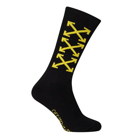 OFF WHITE - Arrow Bookish Crew Socks