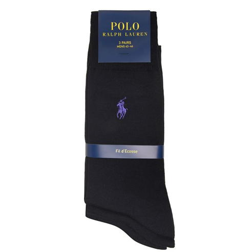 Polo Ralph Lauren - 3 Pack Cotton Socks