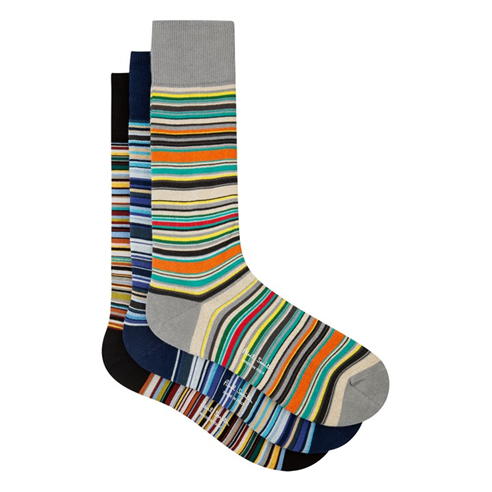 PAUL SMITH - Paul Mltistrpe3pk Scksn00