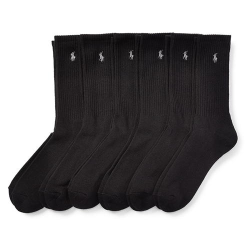 Polo Ralph Lauren - 6 Pack Crew Socks