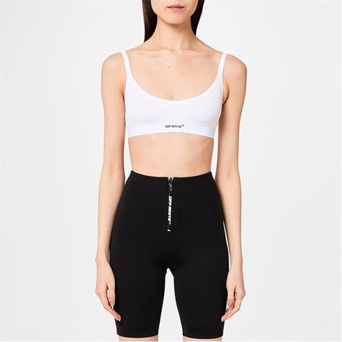OFF WHITE - Helvetica Logo Bra