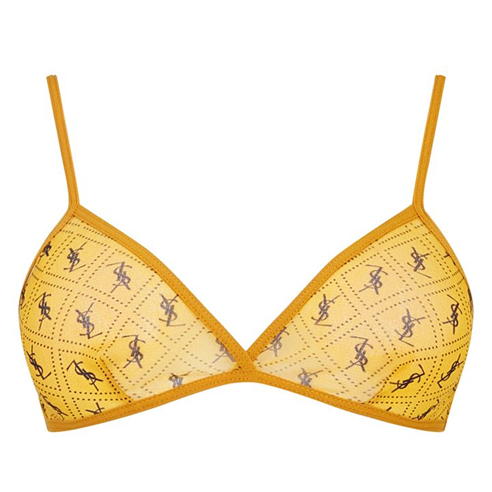 SAINT LAURENT - Monogram Bralette