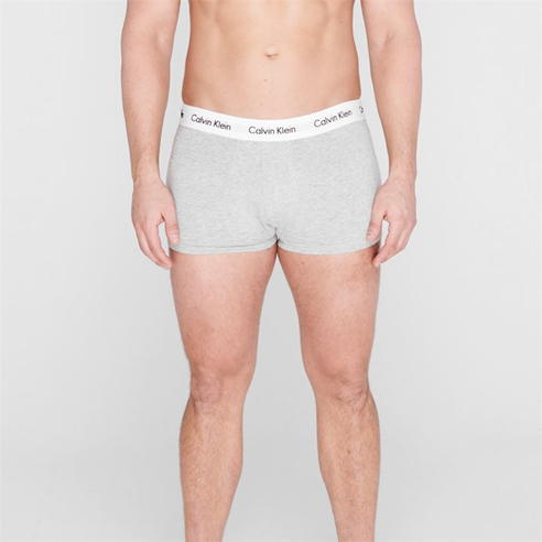 Calvin Klein - 3 Pack Low Rise Boxer Shorts Mens