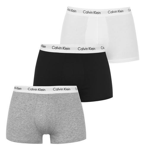 Calvin Klein - 3 Pack Low Rise Boxer Shorts Mens