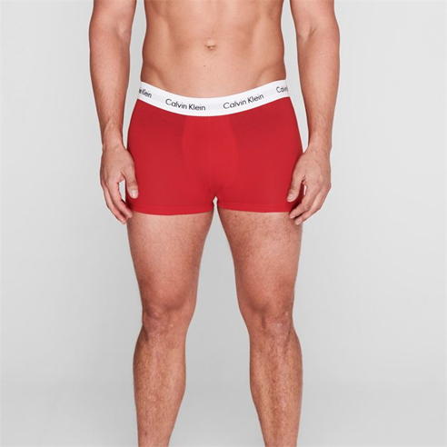 Calvin Klein - 3 Pack Low Rise Boxer Shorts Mens