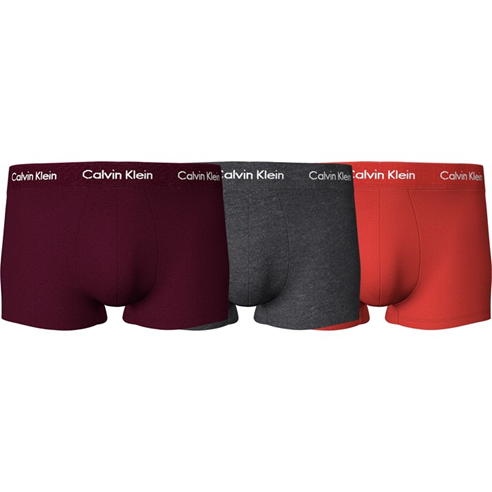 Calvin Klein - 3 Pack Low Rise Boxer Shorts Mens