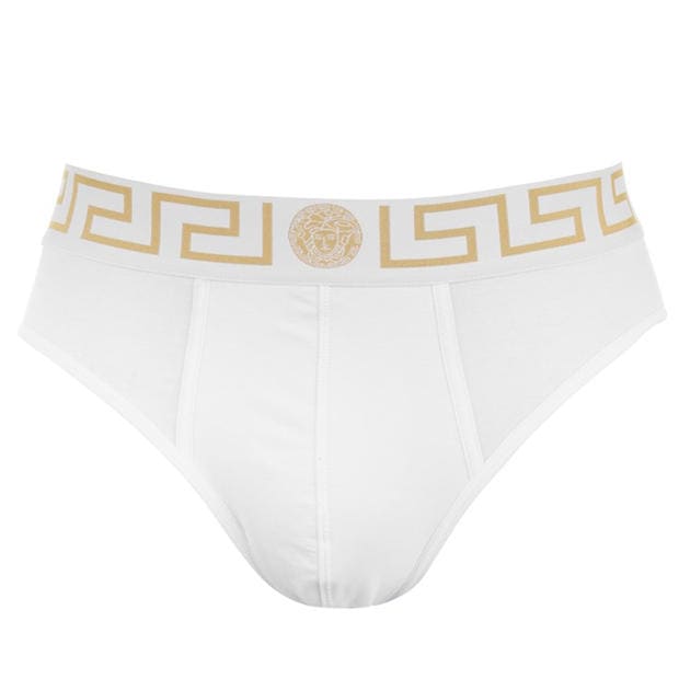 white versace briefs